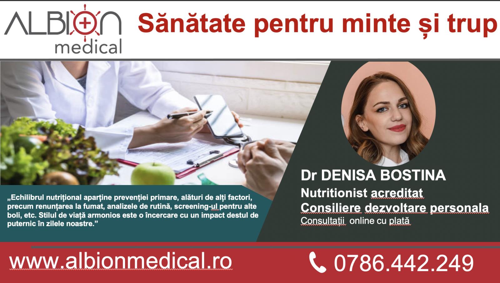 Dr Denisa Bostina